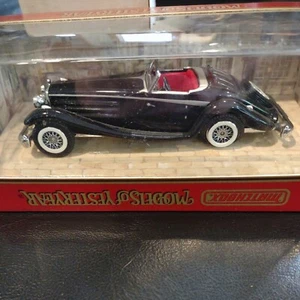 Matchbox Yesteryear YY020AD -M Mercedes-Benz 540k Black NIB! - Picture 1 of 4