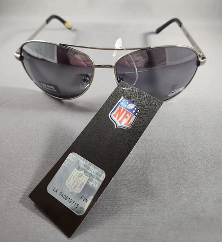 Sunglasses Seattle Seahawks NFL Football Silver Frame UV400 NEW Cover