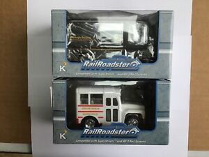 2 CARS LIONEL K-LINE SUPERSTREETS UPS STEP VAN AND RINGLING CREW CAR 