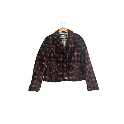 Blazer vintage de pana a cuadros Delia’s  Foto 1 de 3