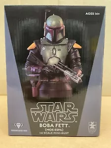 Star Wars Gentle Giant Boba Fett Mos Espa The Book of Boba Fett Mini Bust - Picture 1 of 8