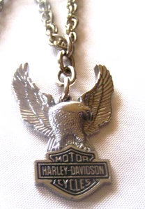 Harley Davidson Edelstahl Big Bar & Shield Eagle Logo 30" Halskette - Bild 1 von 7