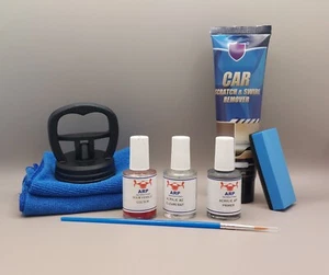 For Nissan Auto Touch up Paint + Clear, Primer & Polish Repair Kit For Chips - Picture 1 of 8
