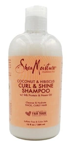 Shea Moisture Coconut & Hibiscus Curl & Shine Shampoo 384ml (13oz) - Bild 1 von 1
