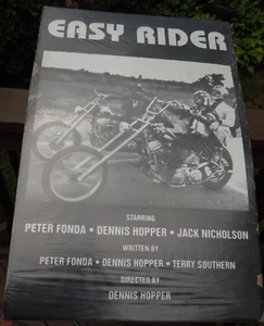 Original Easy Rider Movie Collectible Teaser Poster 24" x 36" - Picture 1 of 18