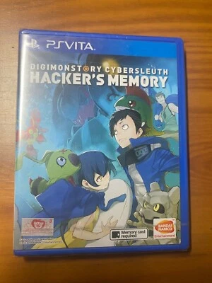 Digimon Story Cybersleuth Hackers Memory Playstation PS Vita Game New SEALED - Image 1 of 2