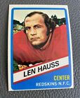 1976 Topps Wonder Bread All Star #11 Len Hauss  - Redskins