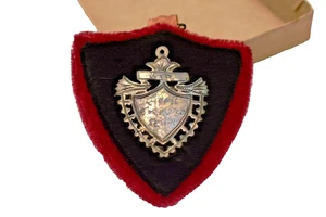 Vintage Silbermedaille Sanghvi Institut Trutiya dritte Position Gujarat Indien selten - Bild 1 von 8