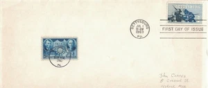1963 FDC, #1180, 5c Civil War: Gettysburg, no cachet - combo #1 - Bild 1 von 1