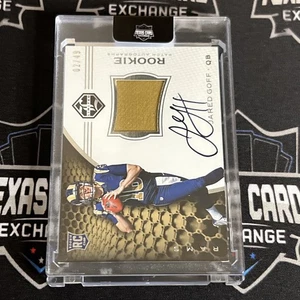 2016 Panini Limited Rookie Patch Auto #105 Jared Goff /49 Detroit Lions RPA - Picture 1 of 7