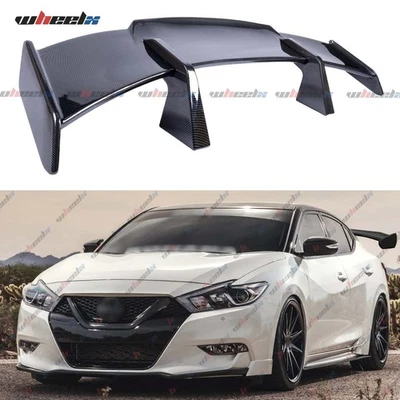 Alerón trasero de 58"" para Nissan Altima estilo profesional de carreras JDM fibra de carbono Foto 1 de 4