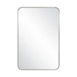 Design House 596718 Isla 24" W x 36" H Transitional Rectangular - Silver - Picture 1 of 12