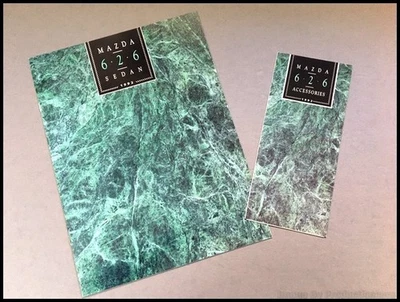 1992 Mazda 626 12-page Vintage Original Car Sales Brochure Catalog SET Foto 1 de 4