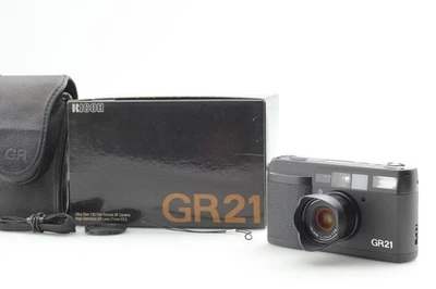 LCD Perfect [Unused in Box] Ricoh GR21 35mm Point & Shoot Film Camera From JAPAN - Image 1 of 4