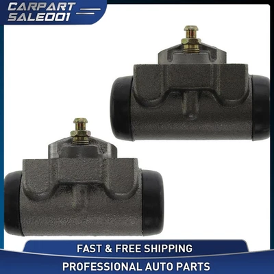 Cilindro de rueda de freno de tambor trasero izquierdo trasero derecho centrado para Jeep Wrangler 1987 Foto 1 de 4