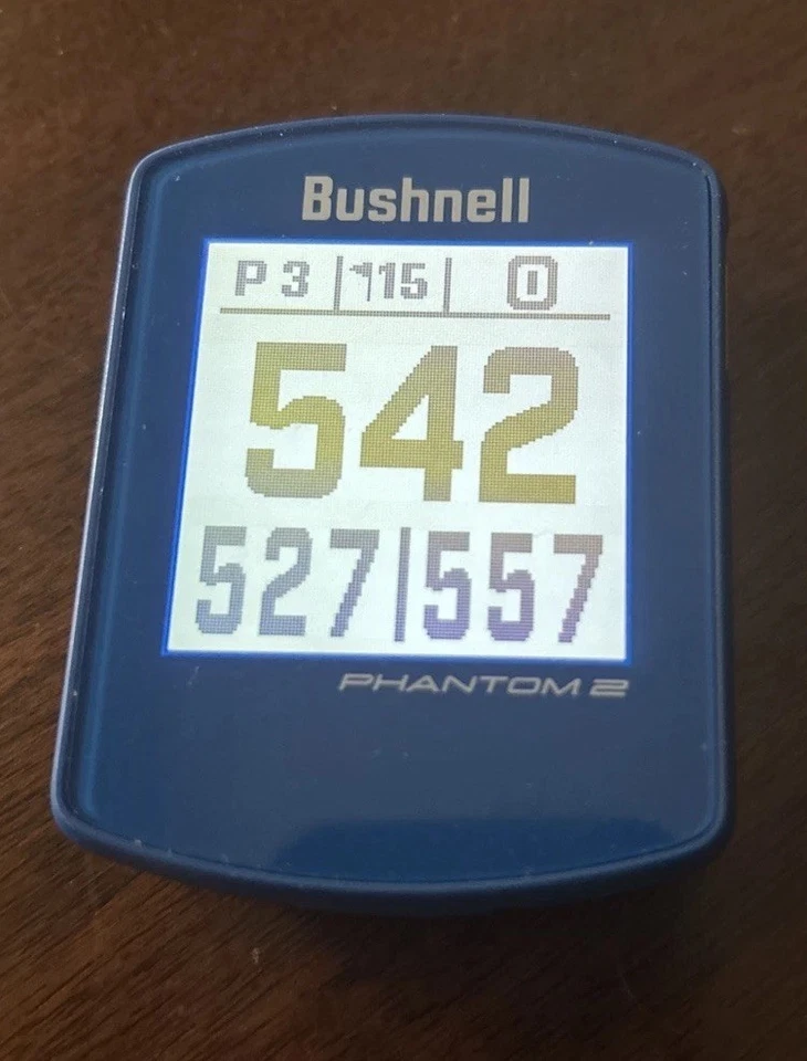 Telémetro GPS Bushnell Phantom 2 Golf - Azul EX Foto 1 de 1