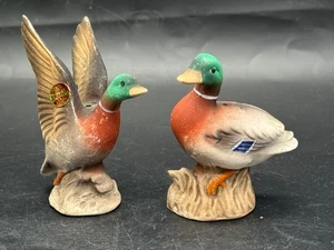 Vintage ceramic Mallatd duck salt/ pepper shakers , Japan - Picture 1 of 8