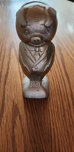 Gusseisen Schwein Still Münzbank "Bank On Republic" Pig Iron NOS - Bild 1 von 10