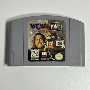 WCW vs NWO World Tour (Nintendo 64 1997, N64) nur Cartridge - getestet & funktionsfähig - Bild 1 von 6