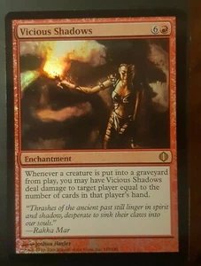 Ombres vicieuses PREMIUM / FOIL - Vicious shadows - Magic mtg - Imagen 1 de 1