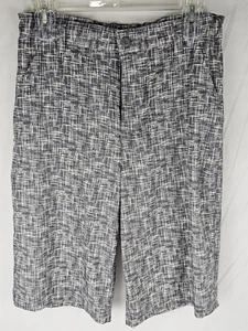 Ocean Pacific OP Boys Swim Trunks Gray & White Size 18 Inseam 12" - Picture 1 of 3