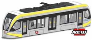 Modellino autobus bus Burago INTERCITY TRAM YELLOW diecast modellismo statico - Foto 1 di 1