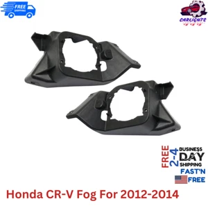 Fits Honda CR-V Fog Light Bracket For 2012-2014 Front Left & Right Side Set 2pc - Picture 1 of 13
