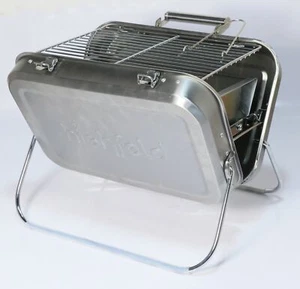 highfeld Tragbarer Koffer Grill Tischgrill Mobilgrill Picknickgrill - Bild 1 von 6