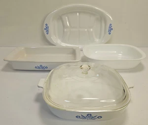 Corning Ware fiordaliso blu e Simply Lite lotto di 5 pezzi assortiti - Foto 1 di 22