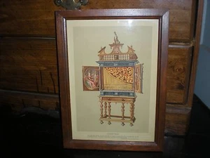 chamber organ print william gibb - Picture 1 of 2