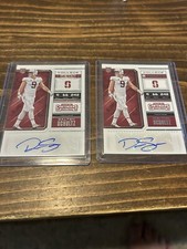 2018  Contenders Draft Picks - College Ticket Dalton Schultz (AU, RC) - 2 Autos