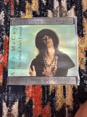 Andy McCoy - Too Much Ain't Enough - Original Pressing WISH 24 Hanoi Rocks - Imagem 1 de 4