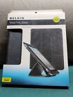 NEW Belkin Black Leather Support Trifold Folio Stand For iPad 2 with Camera 