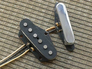 Hand Crafted pickups fit Fender telecaster. Custom ALNICO 5 tele - Picture 1 of 2