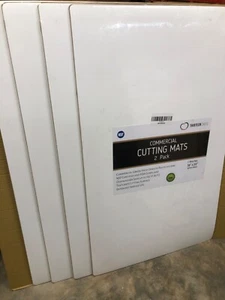 8 PACK Thirteen Chefs Extra Large Cutting Board Mats 30"x 18" x 1/16" Plastic - Picture 1 of 2