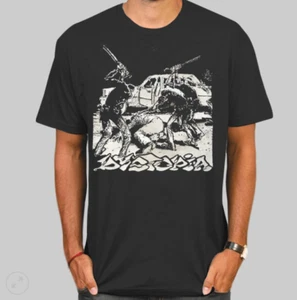 Camisa Negra Todas las Tallas Regalo Manga Corta Banda Distopía Música Rara - Imagen 1 de 4