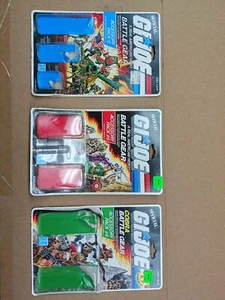 Vintage 1983 Gi Joe arah Battle Gear Accessory Pack 2, 5 And 6 Full Cardback - Picture 1 of 11