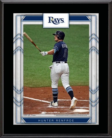 Hunter Renfroe Tampa Bay Rays 10.5" x 13" Sublimated Player Plaque Cover