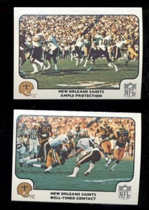 1977 Fleer Action New Orleans Saints Set BOBBY DOUGLAS PETE ATHAS CHUCK CRIST - Picture 1 of 1