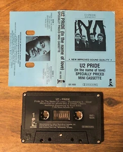U2 Pride (In The Name Of Love) MLK Rare Cassette Tape Island Records of Canada - Picture 1 of 3