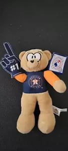 Peluche orsacchiotto Houston Astros MLB #1 fan di Good Stuff 9" con etichette - Foto 1 di 2