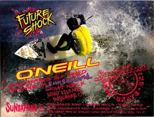 O'Neill Impresión de Surf Anuncio Arte de Pared Decoración Kenny Collins Foto de Watson - Imagen 1 de 1