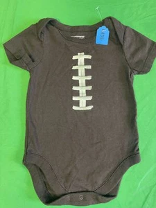 American Football Pigskin Style Bodysuit/Vest Infant Baby 3-6 Months - Picture 1 of 2