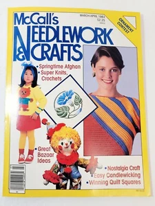 Vintage McCall's Needlework & Crafts Magazine Mar/Apr 1983 Extra Quilt Patterns - Picture 1 of 10