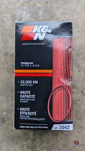 K&N Premium Oil Filter 2014-18 DODGE Jeep Ecodiesel 3.0 L New HP-7042 - Picture 1 of 2