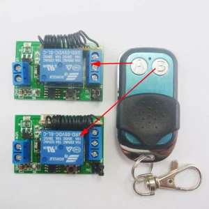 1+2 DC 5V RF Wireless Switch Delay Relay Time Timer Remote Control EV1527 433M - Picture 1 of 8