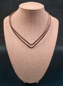 vintage sterling silver necklace Estate item from 1960s - Picture 1 of 10