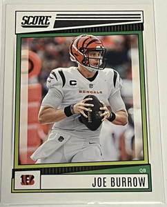 2022 Score #194 Joe Burrow Card