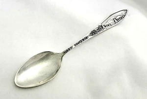 VTG Crater Lake Oregon Sterling Silver Souvenir Spoon 4 1/8"L 8.2 Grams - Bild 1 von 5