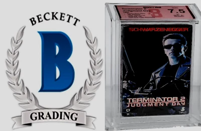 TERMINATOR 2 JUDGMENT DAY 1991 ORIGINAL vhs new graded BECKETT 7.5 EXC WMs - Image 1 of 4